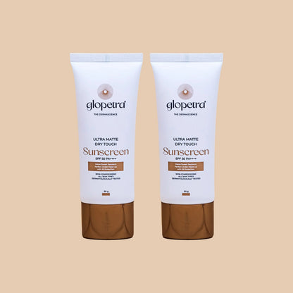Glopetra Ultra Matte Dry Touch Sunscreen Spf 50 Pa+++