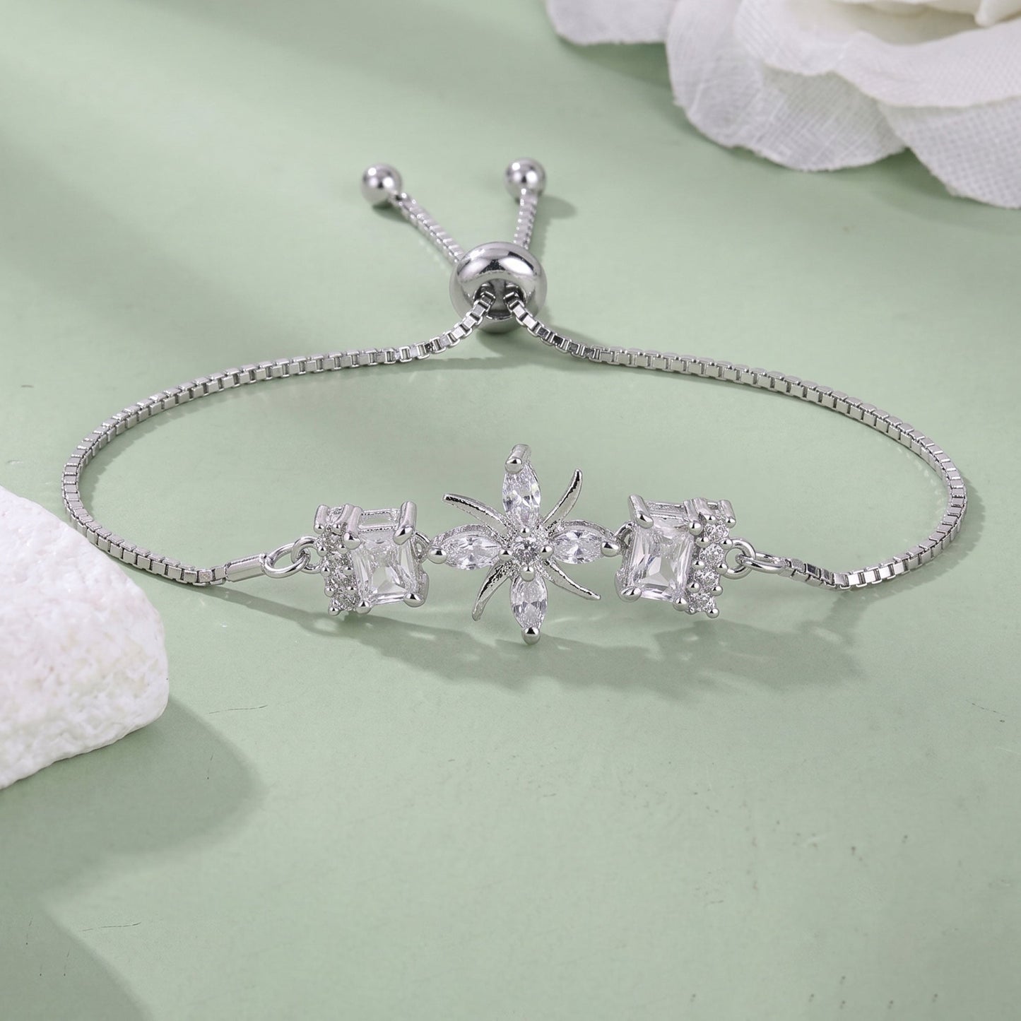 Eternal Bloom Chain Bracelet