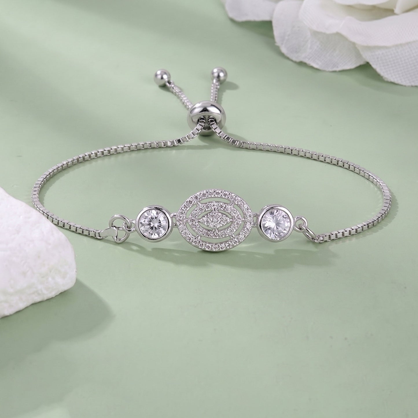 Petal Glow Adjustable Bracelet