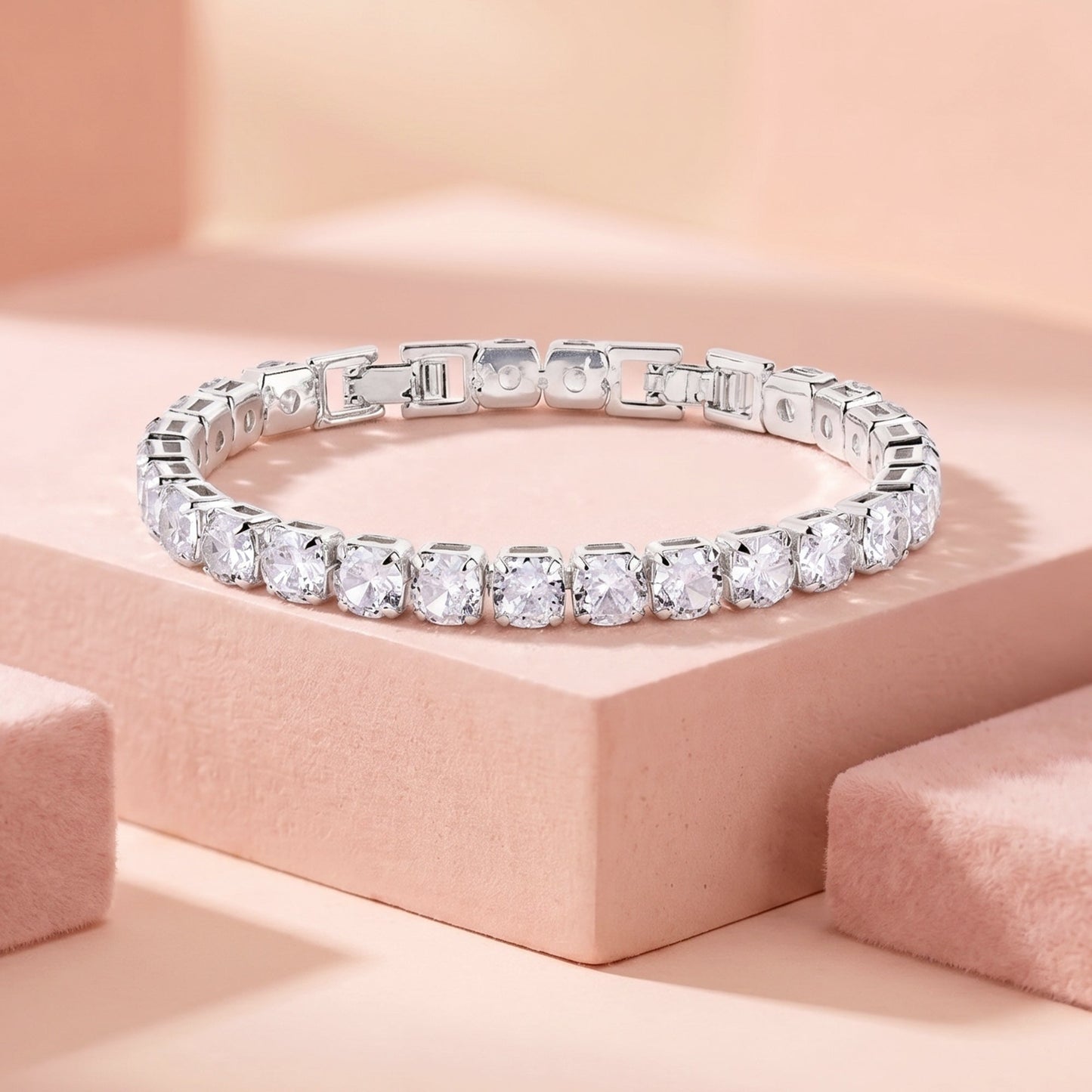 Hoor Prime Square Tennis Bracelet