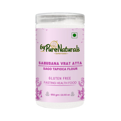 byPureNaturals Sabudana Vrat Atta (Sago Tapioca Flour)