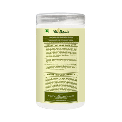 byPureNaturals Urad Daal Atta (Black Lentils Flour)