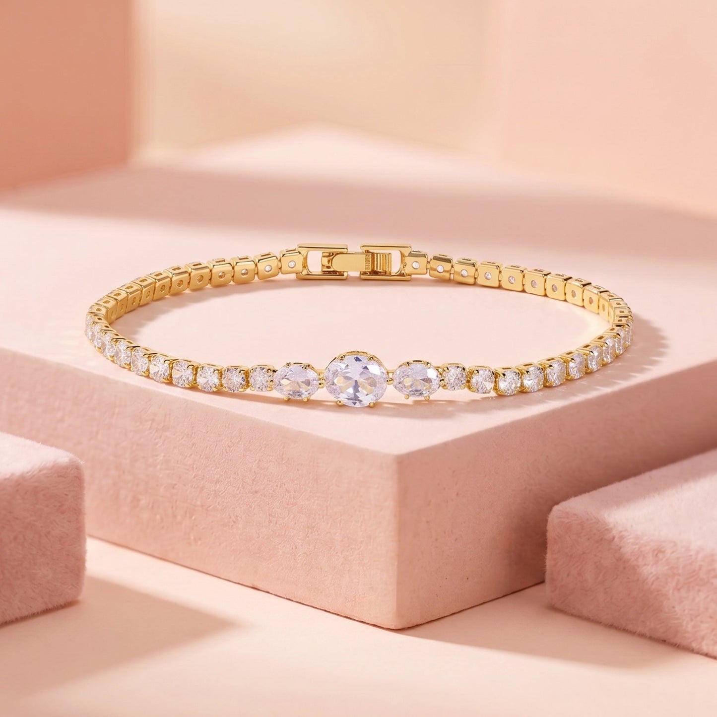 Ziyaan Classic Center Stone Bracelet