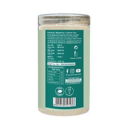 byPureNaturals Mattra Chikpeas Atta (Garbanzo Bean Flour)