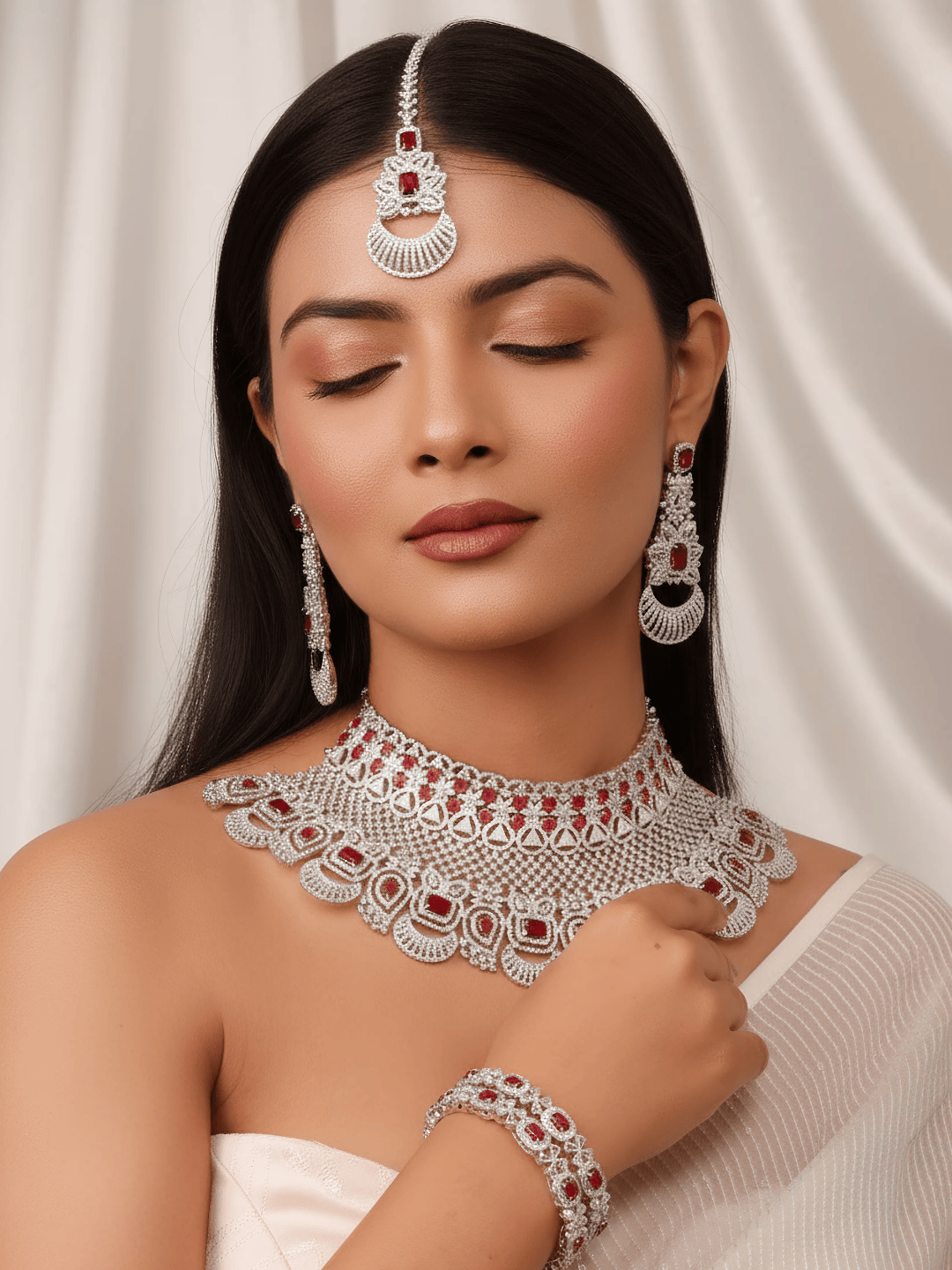 Silver Blush AD Set