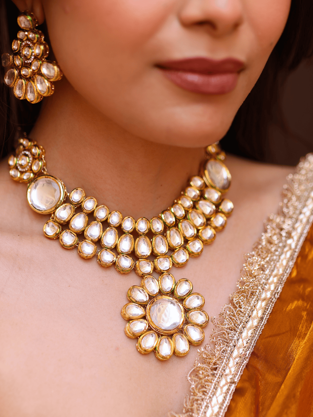 Swarna Moti Necklace Set