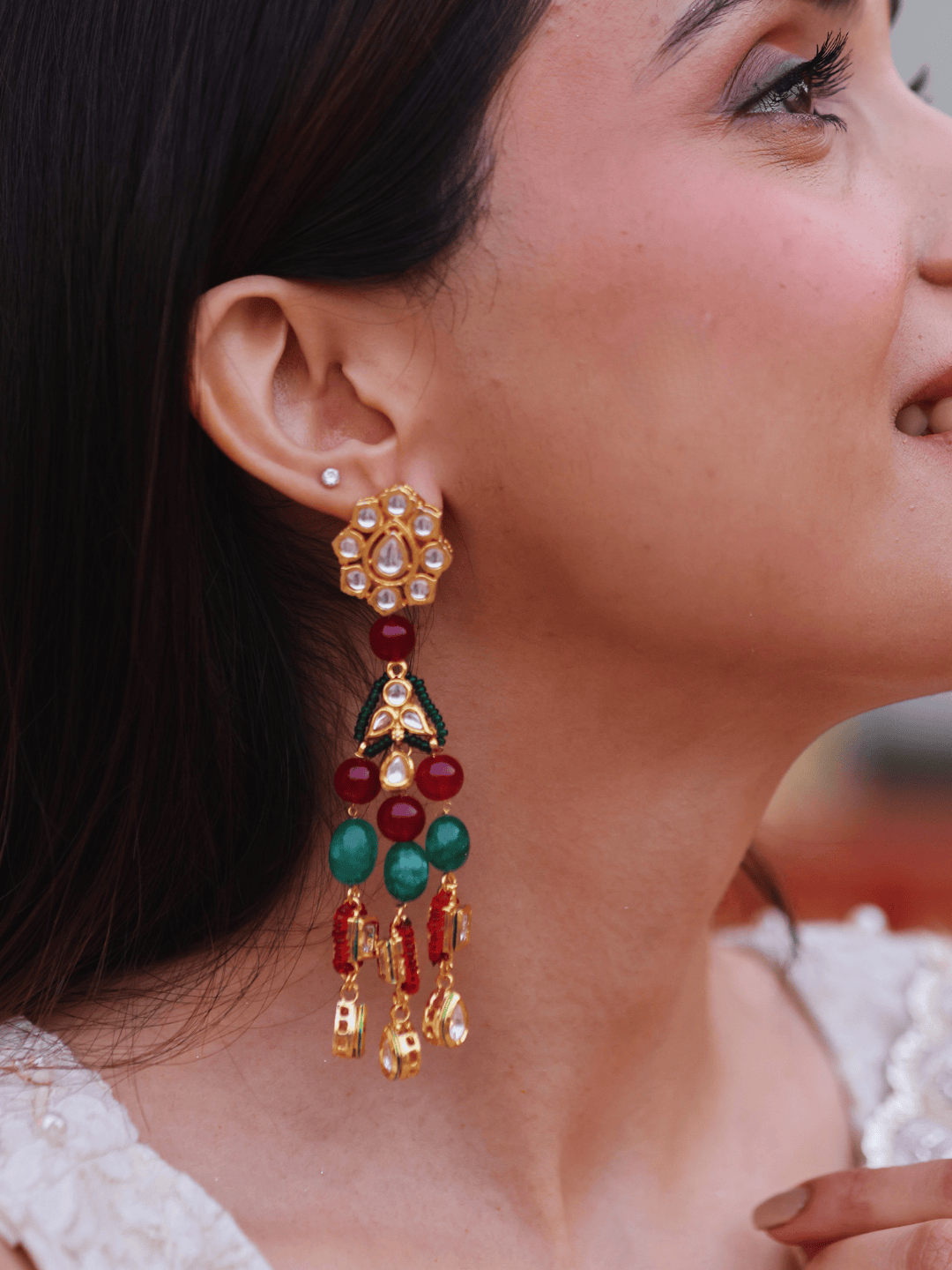 Floral Drop Earrings