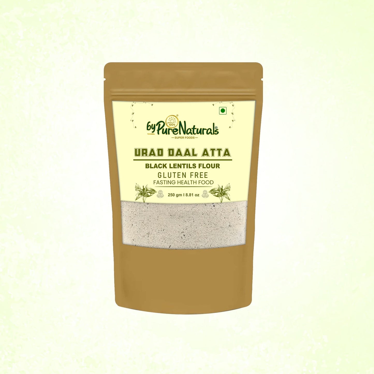 byPureNaturals Urad Daal Atta (Black Lentils Flour)