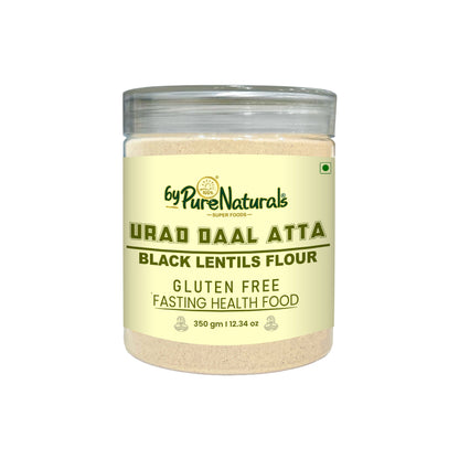 byPureNaturals Urad Daal Atta (Black Lentils Flour)