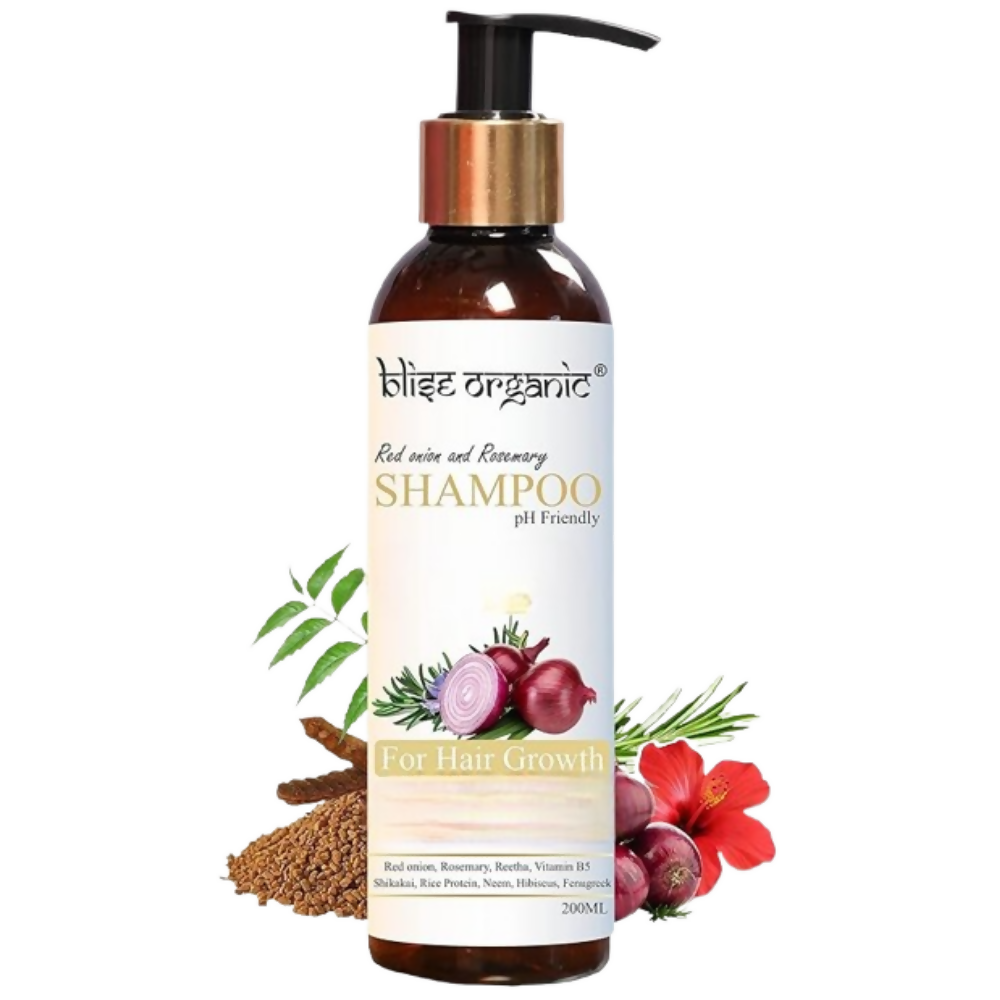 Blise organic Onion and Rosemary shampoo