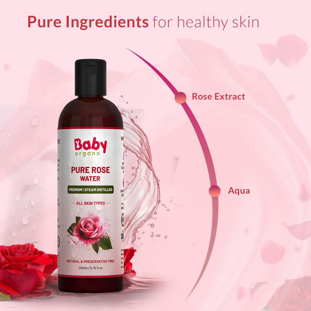Babyorgano Ayurvedic Rose Water