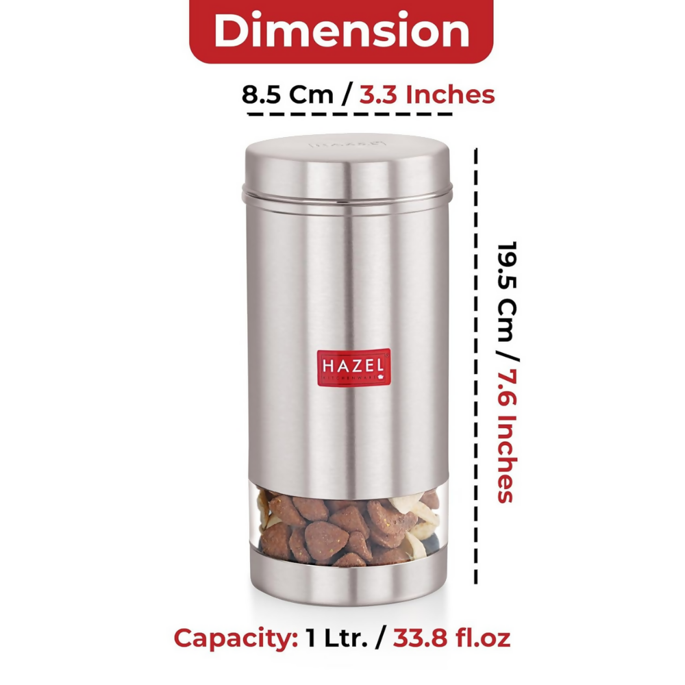Hazel Stainless Steel Kitchen Containers
