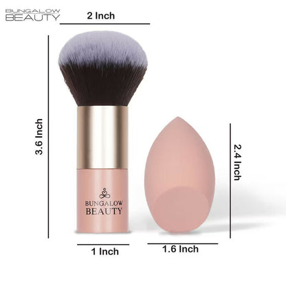 BUNGALOW BEAUTY Kabuki Brush & Blender