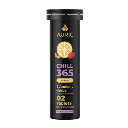 Auric Chill 365 Tablets | Lemon Flavour