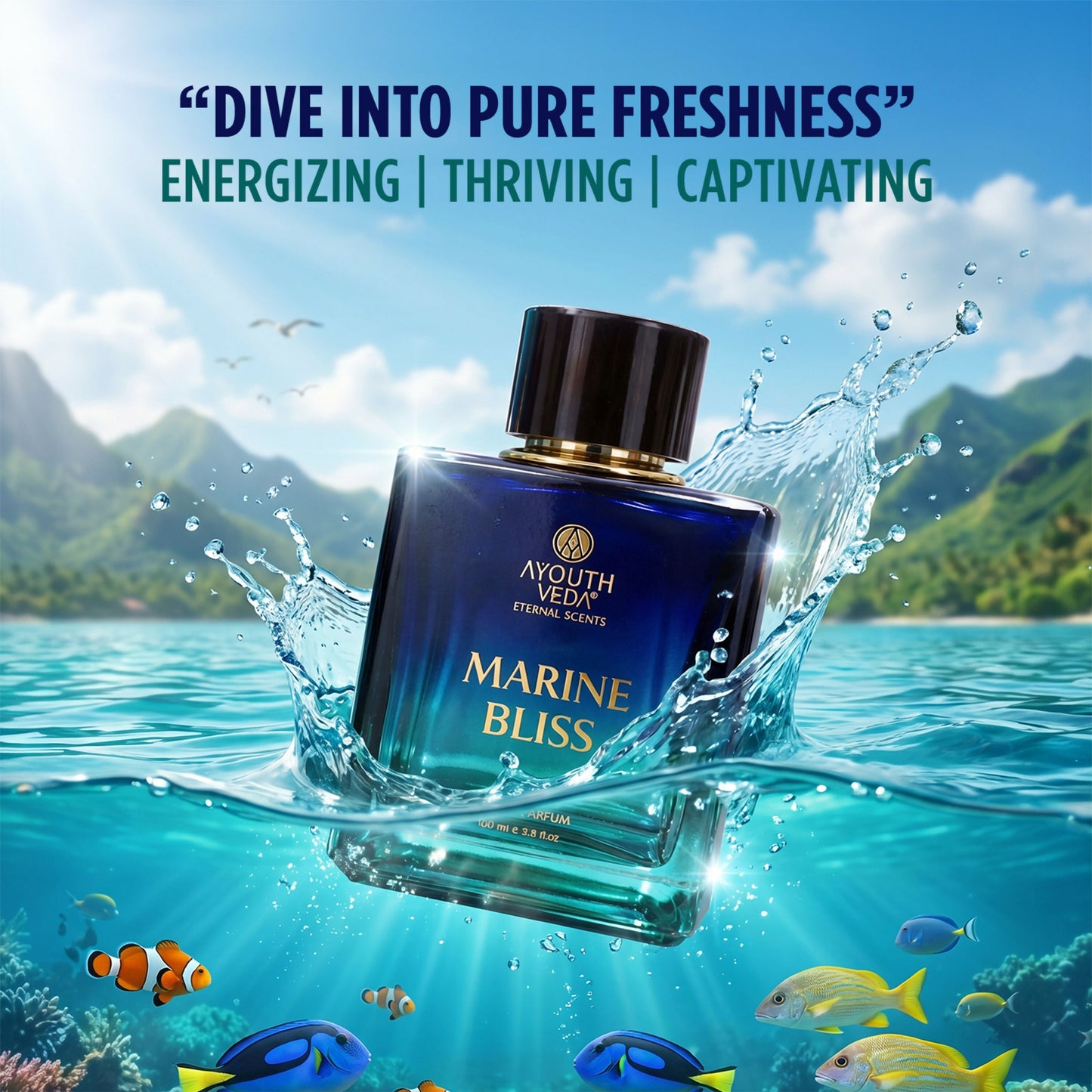Ayouthveda Marine Bliss Eau De Parfum For Men