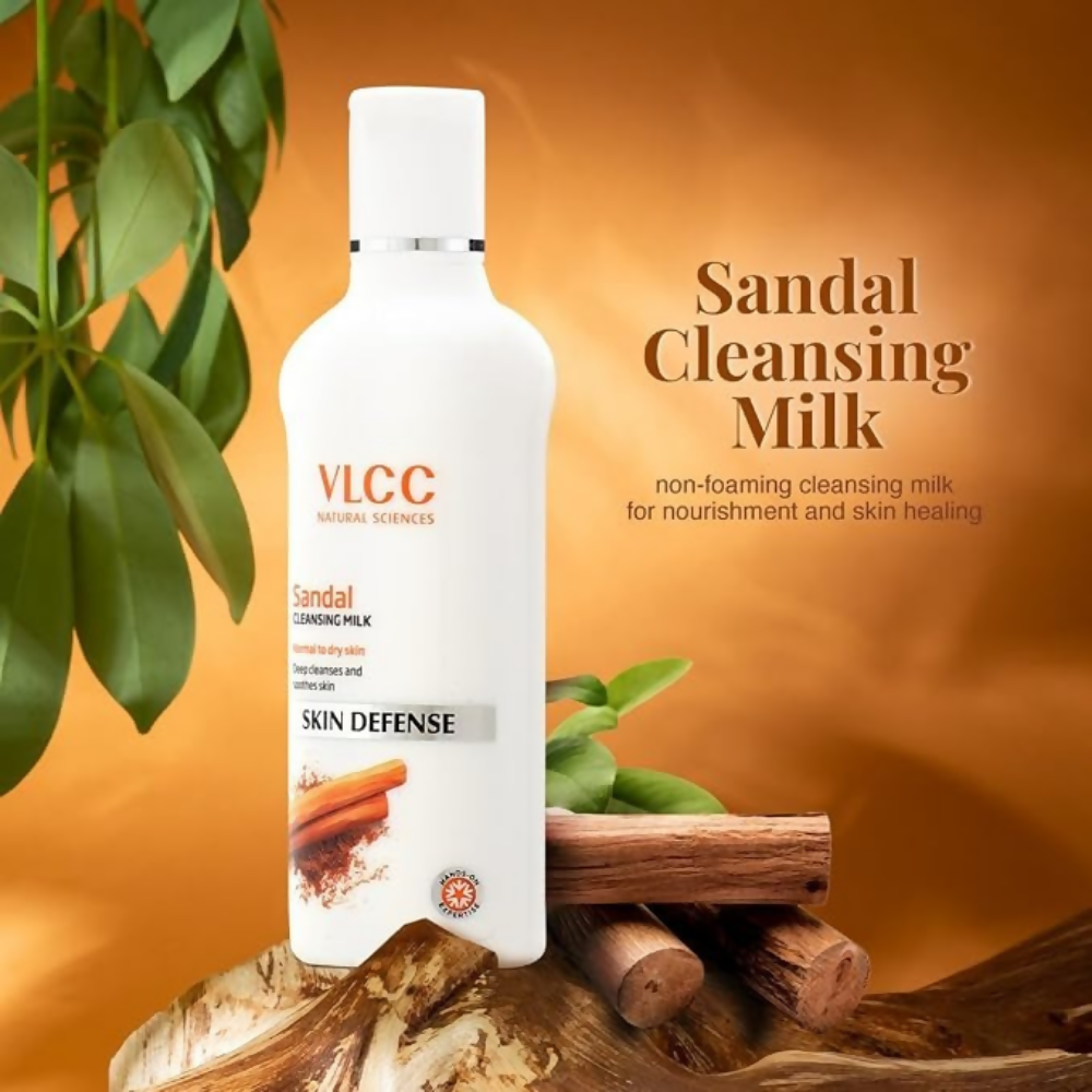VLCC Sandal Cleansing Milk and rose water toner