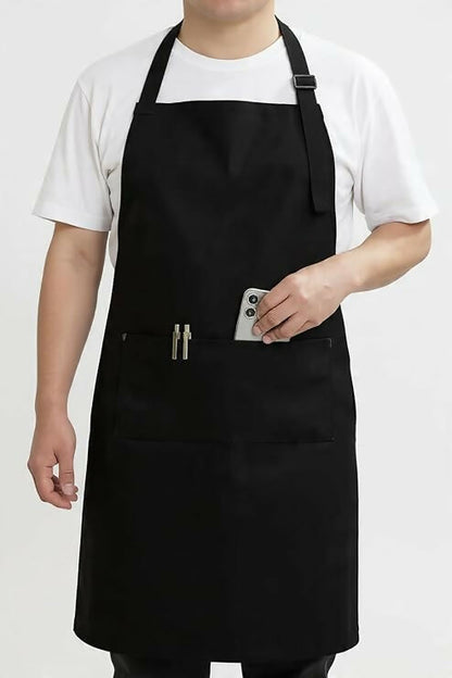 Horseyaart Professional Waterproof Apron For Kitchen/Chef-Black