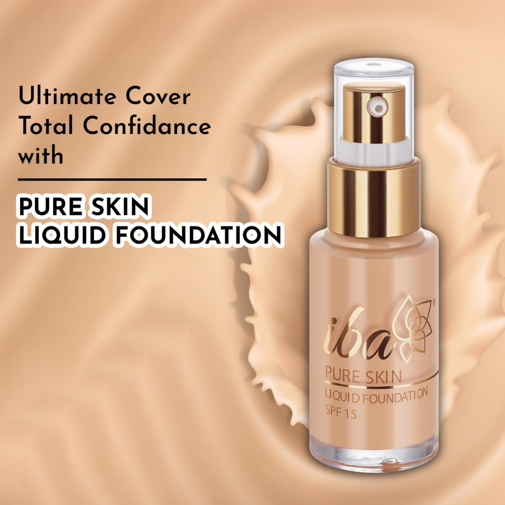 Iba Pure Skin Liquid Foundation - Golden Beige