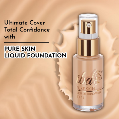 Iba Pure Skin Liquid Foundation - Golden Beige
