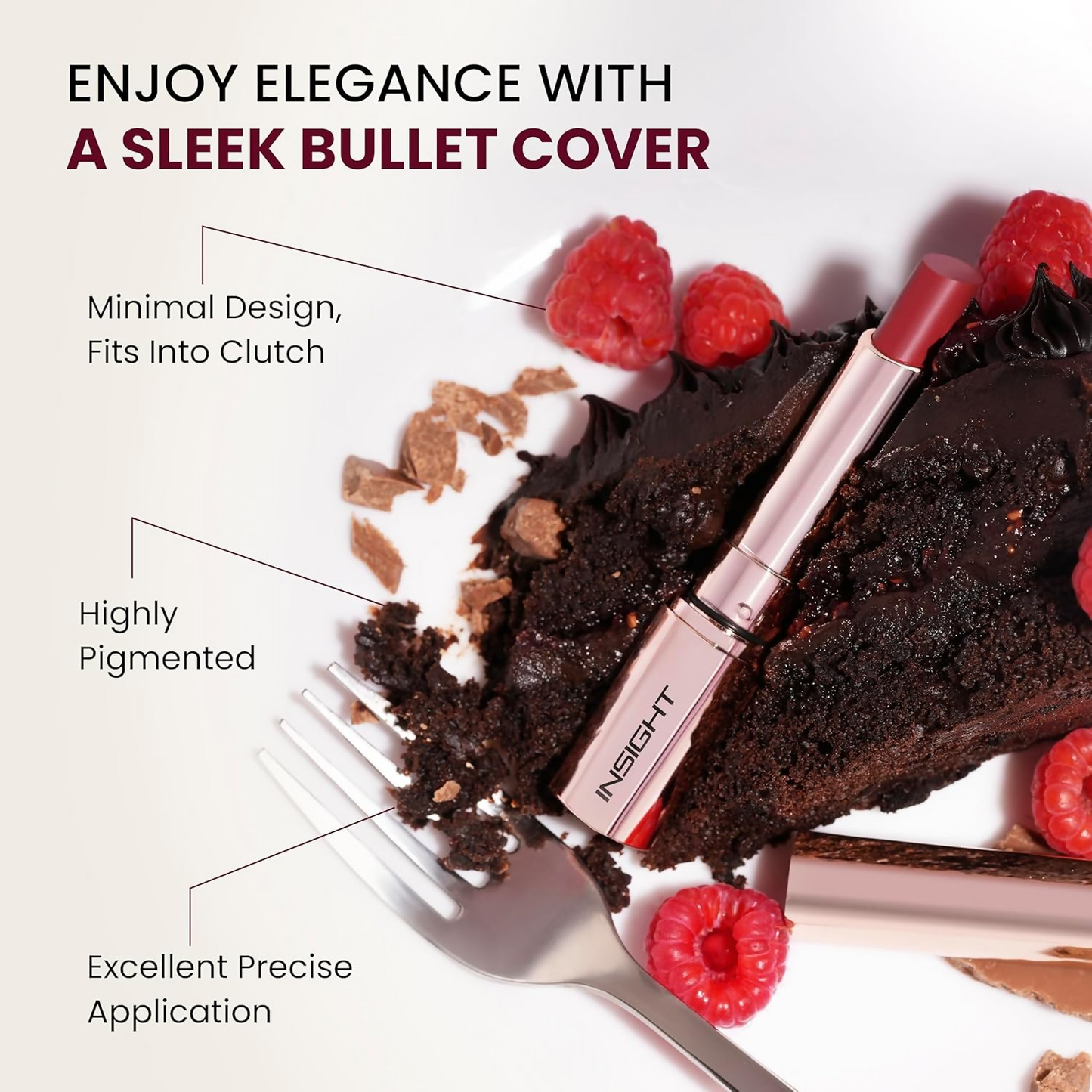 Insight Mousse Matte Lipstick - Rum Cake