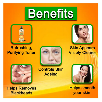 VedicAyurveda Orange Skin Toner With Glycerine