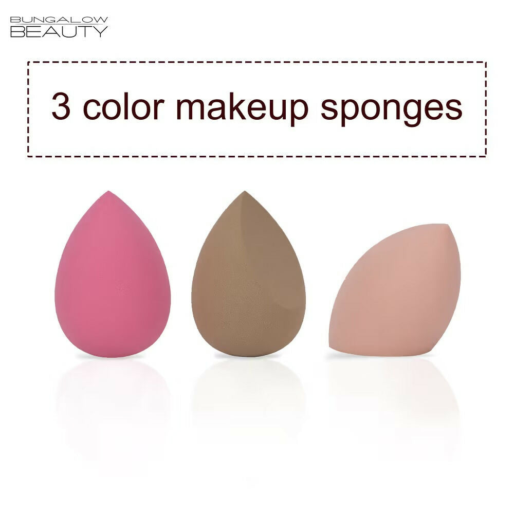 BUNGALOW BEAUTY Makeup Blending Sponge - Pack of 3
