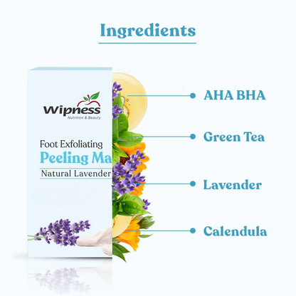 Wipness Natural Foot Peeling & Exfoliating Foot Mask