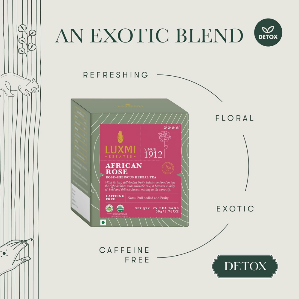 Luxmi Estates African Rose Herbal Infusion
