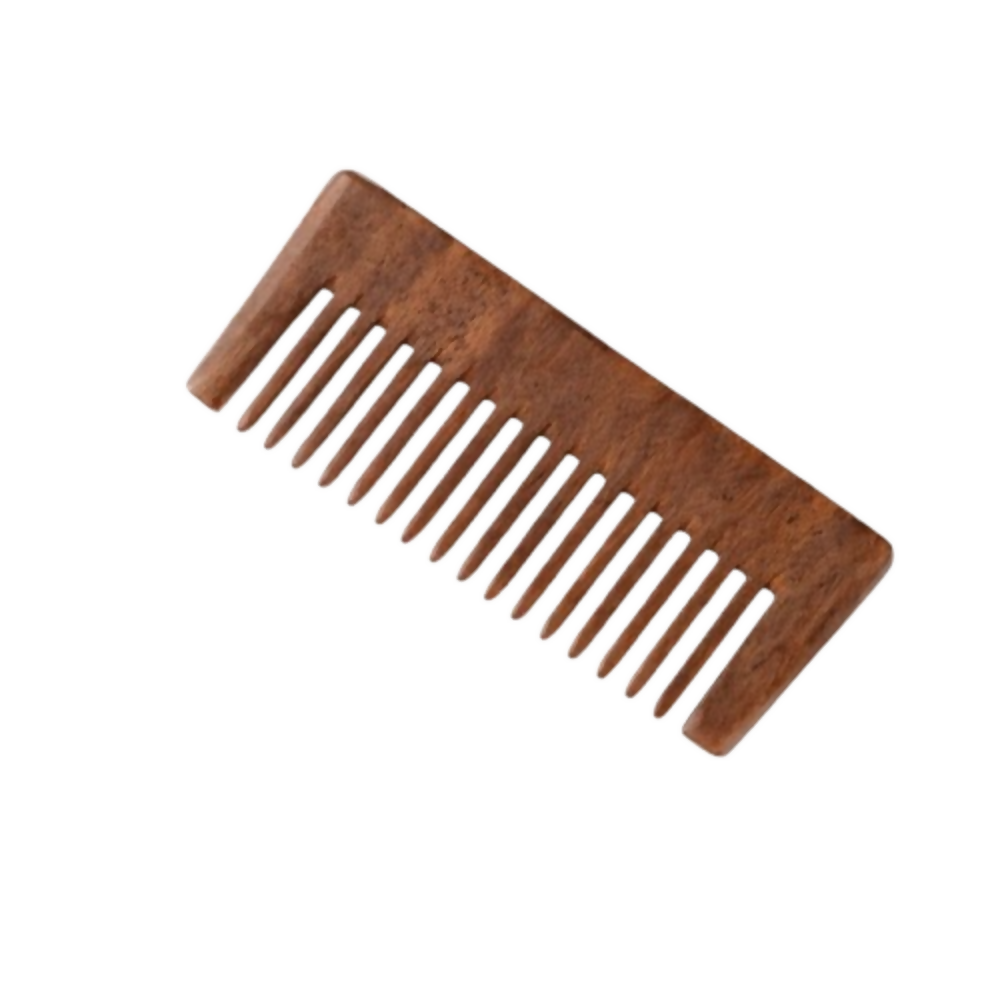 Bronson Professional Kacchi Neem Handmade Wooden Comb