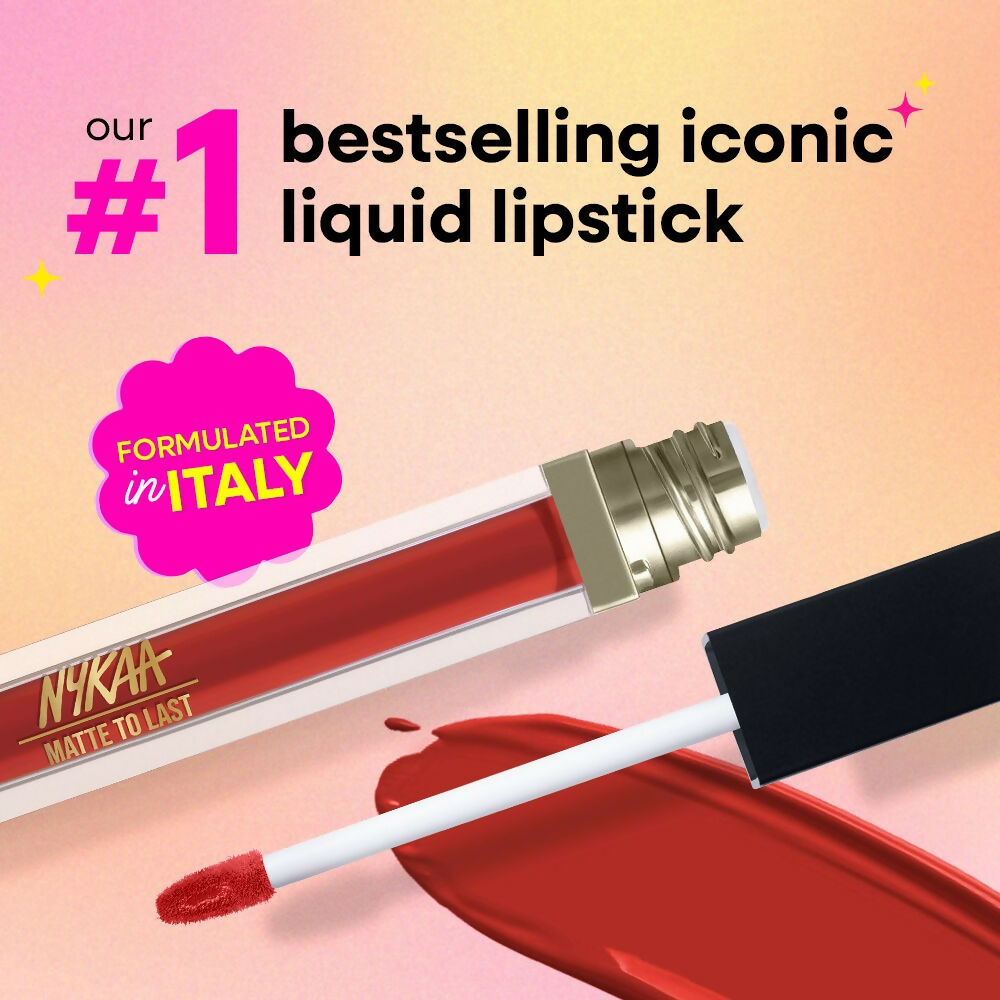 Nykaa Matte To Last ! Transferproof Liquid Lipstick - Guwa hottie -03