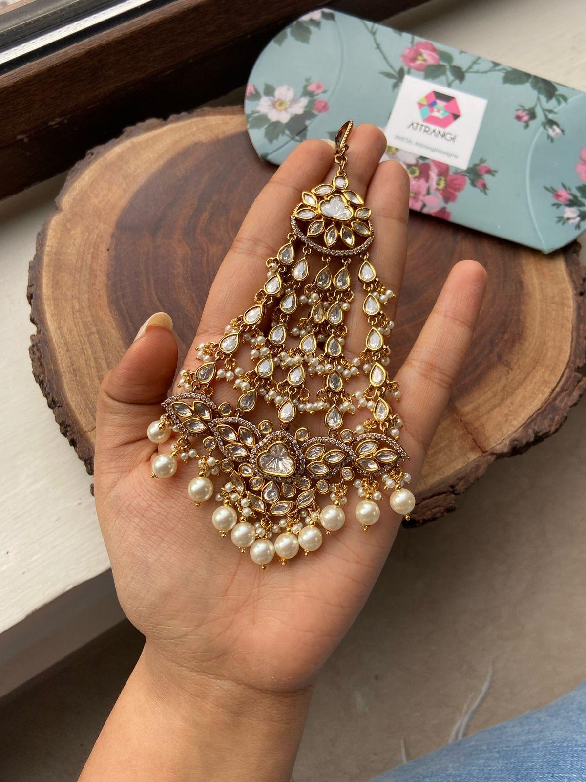 Shanaya Moissanite Polki Paasa