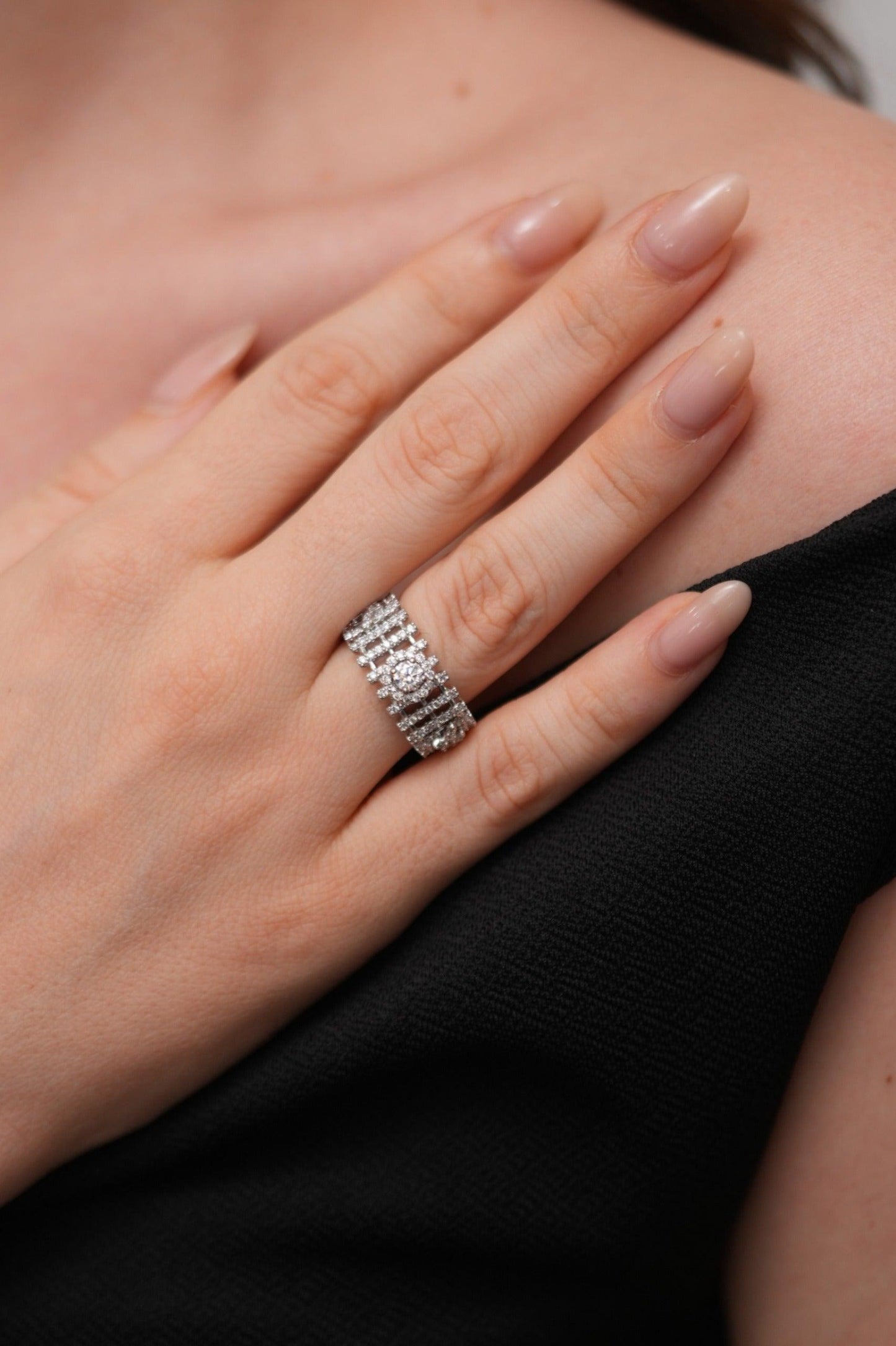 Glimmer & Grace 40 Cents Diamond Solitaire Ring
