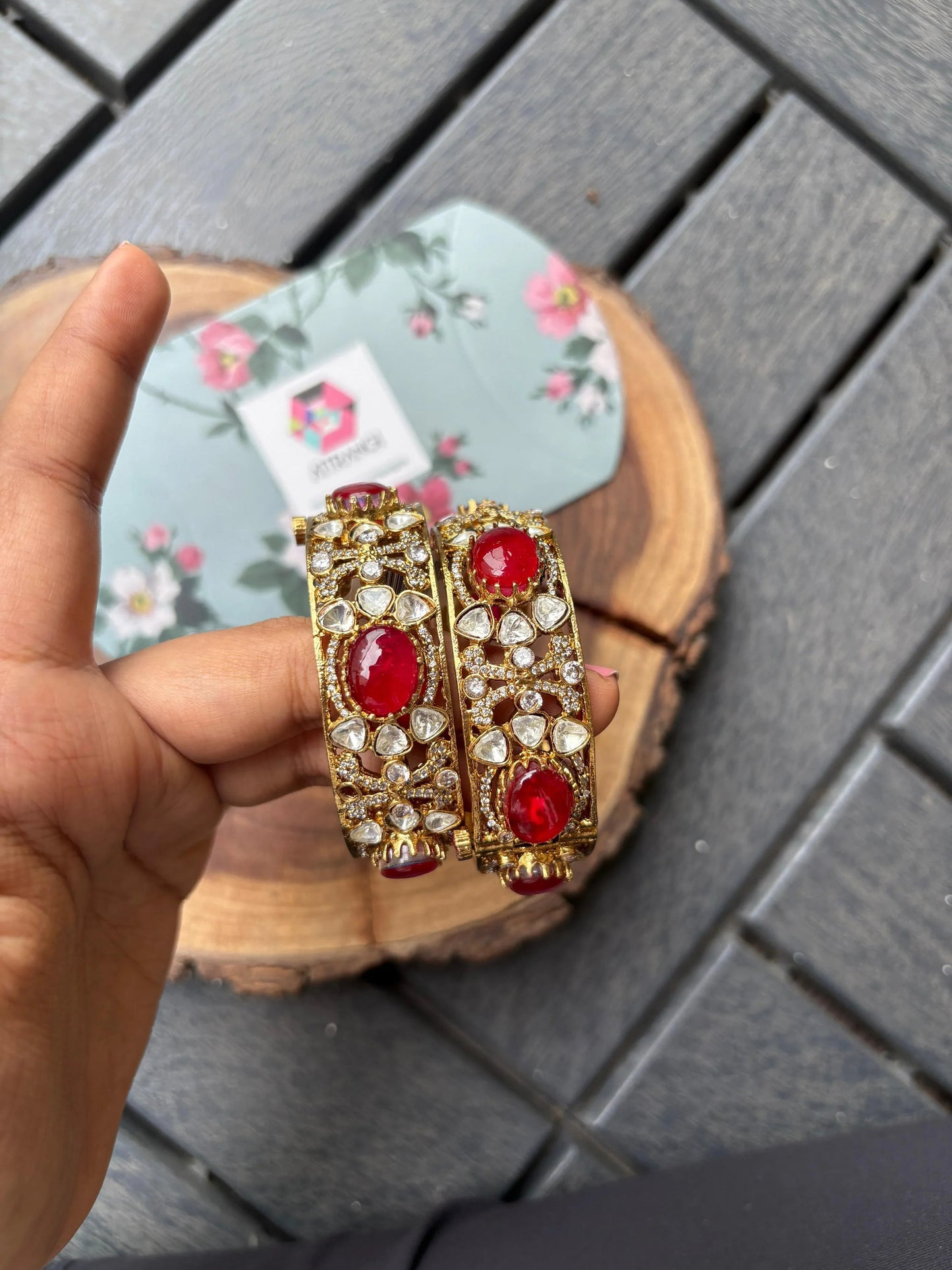 Traditional Matte Gold Kada