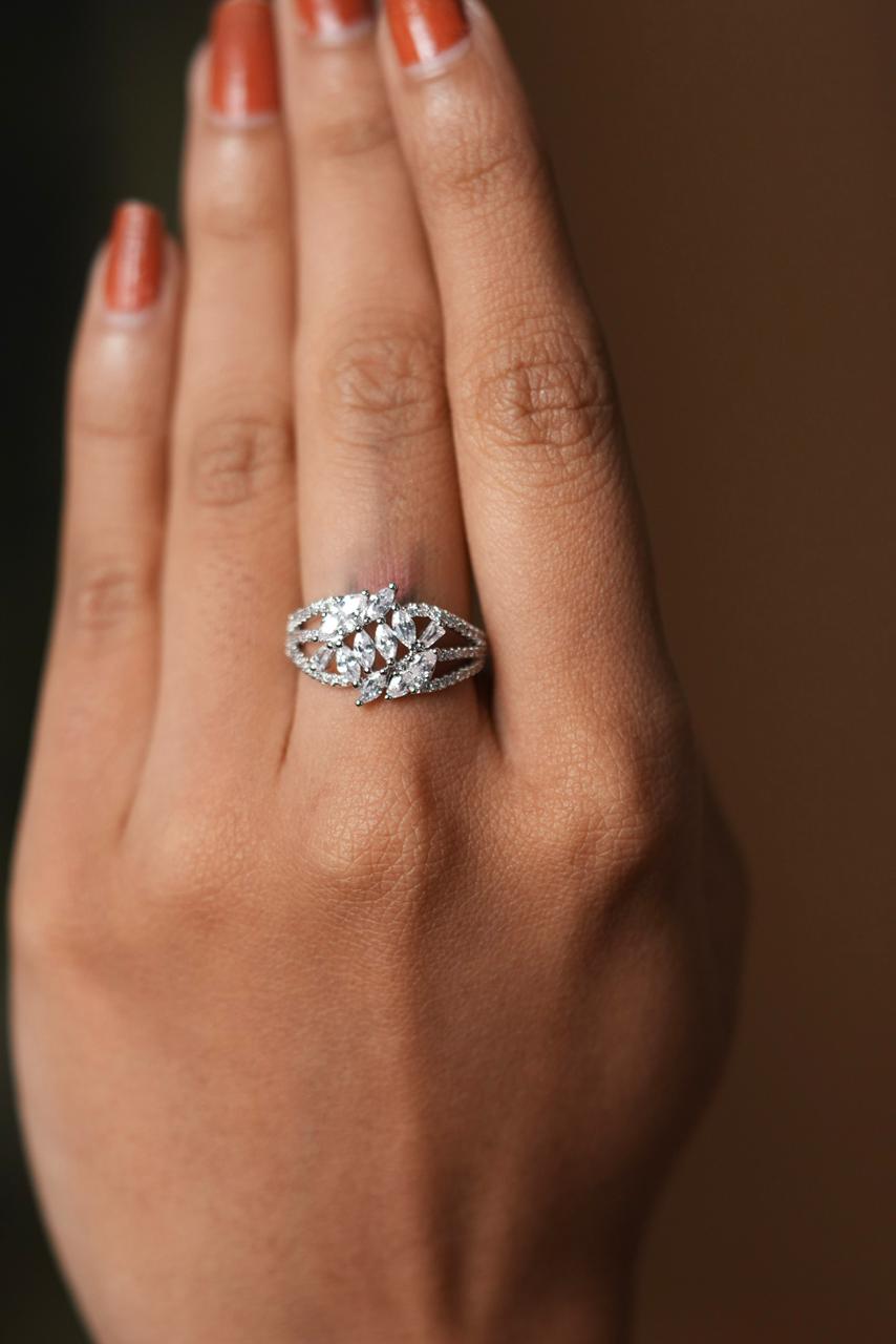 Bling Me Diamond Band Everyday Wear Ring