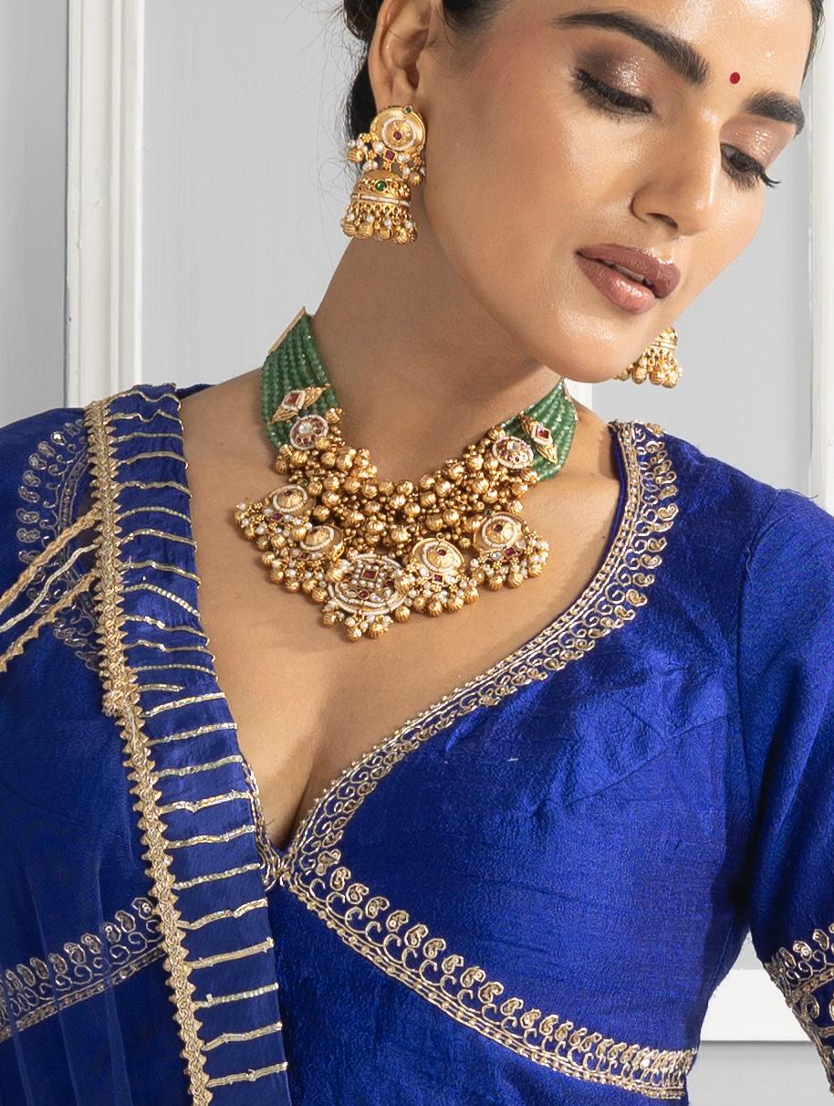 Madhuban Traditional Indian Gold Set | Sone Pe Suhaga