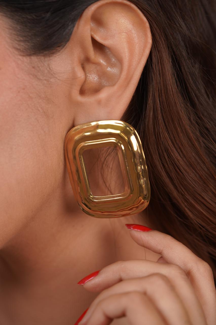Boss Babe Frame Party Wear Earrings