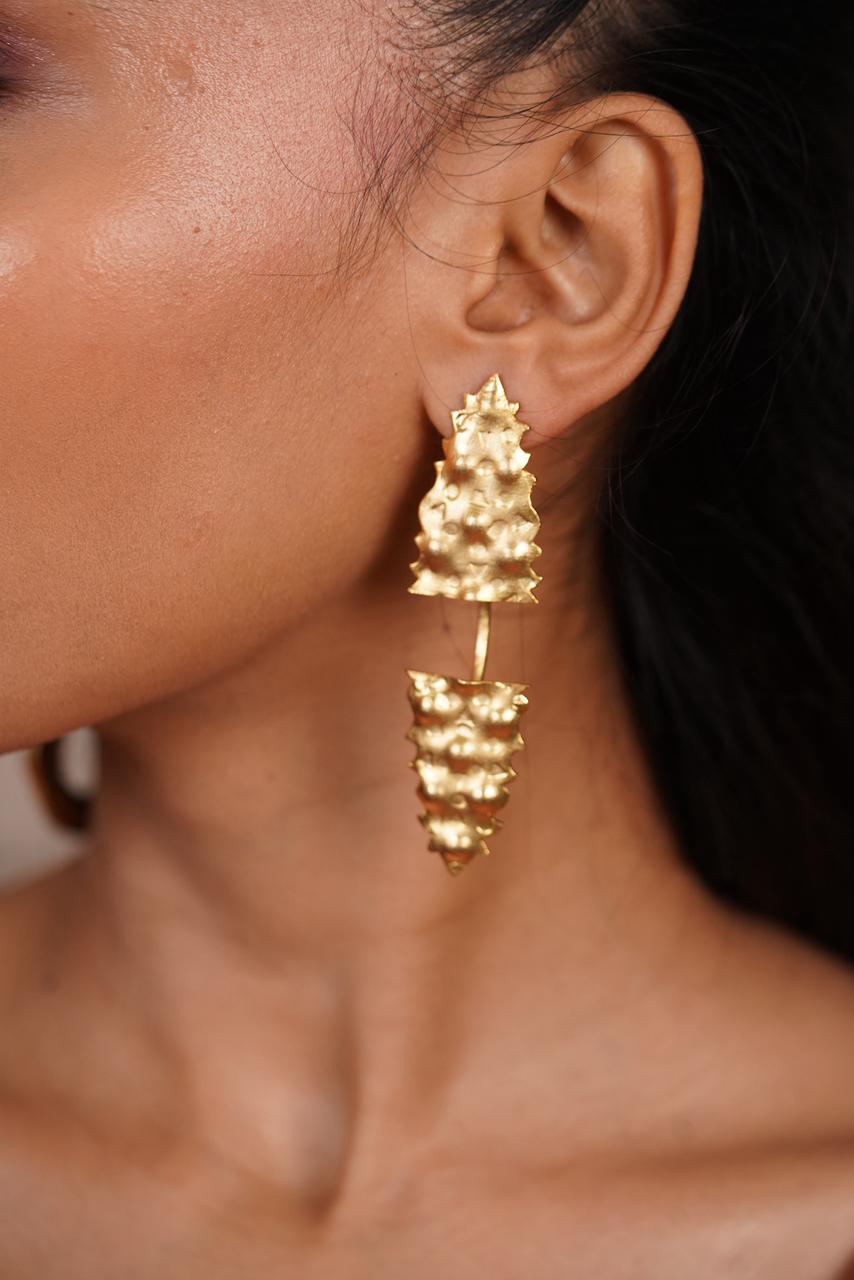 Boho Gold Fest Party Wear Earring