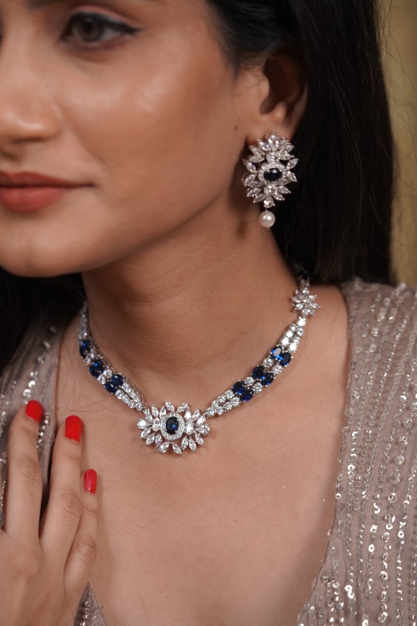 Princess Mia Diamond Necklace Set
