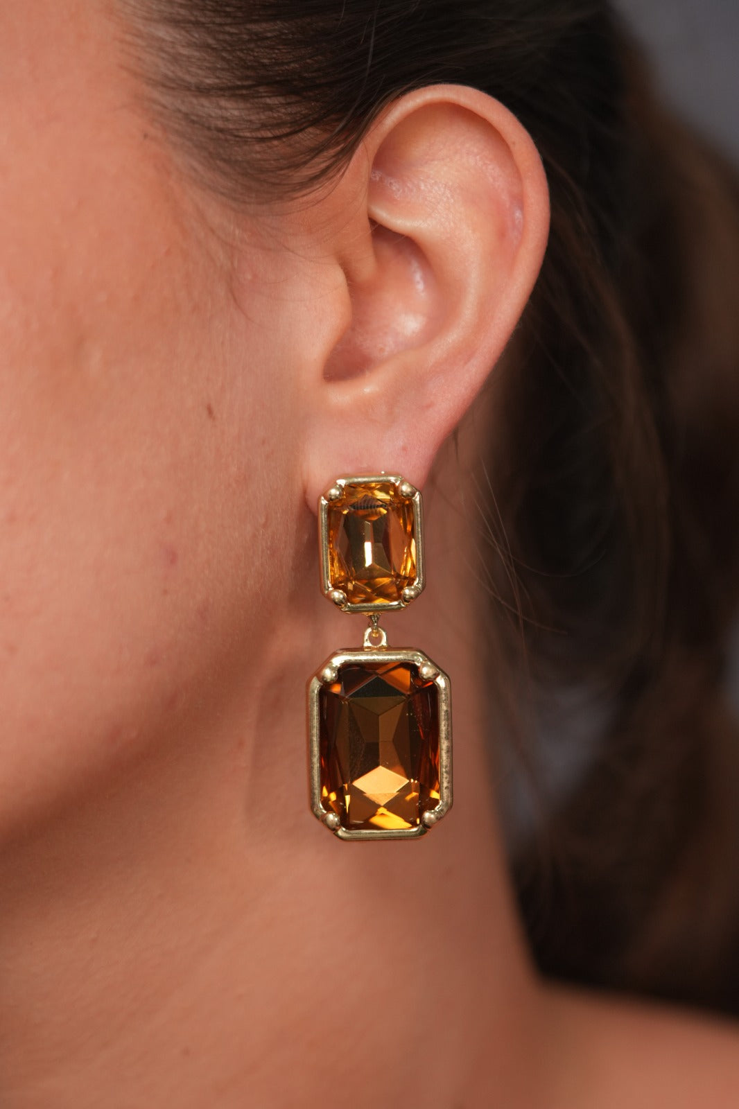Too Hot For Tulum Champagne Party Wear Earrings