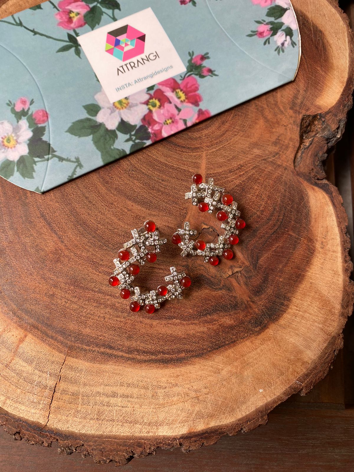 Timothy Indo Western Studs | GemZ Collection