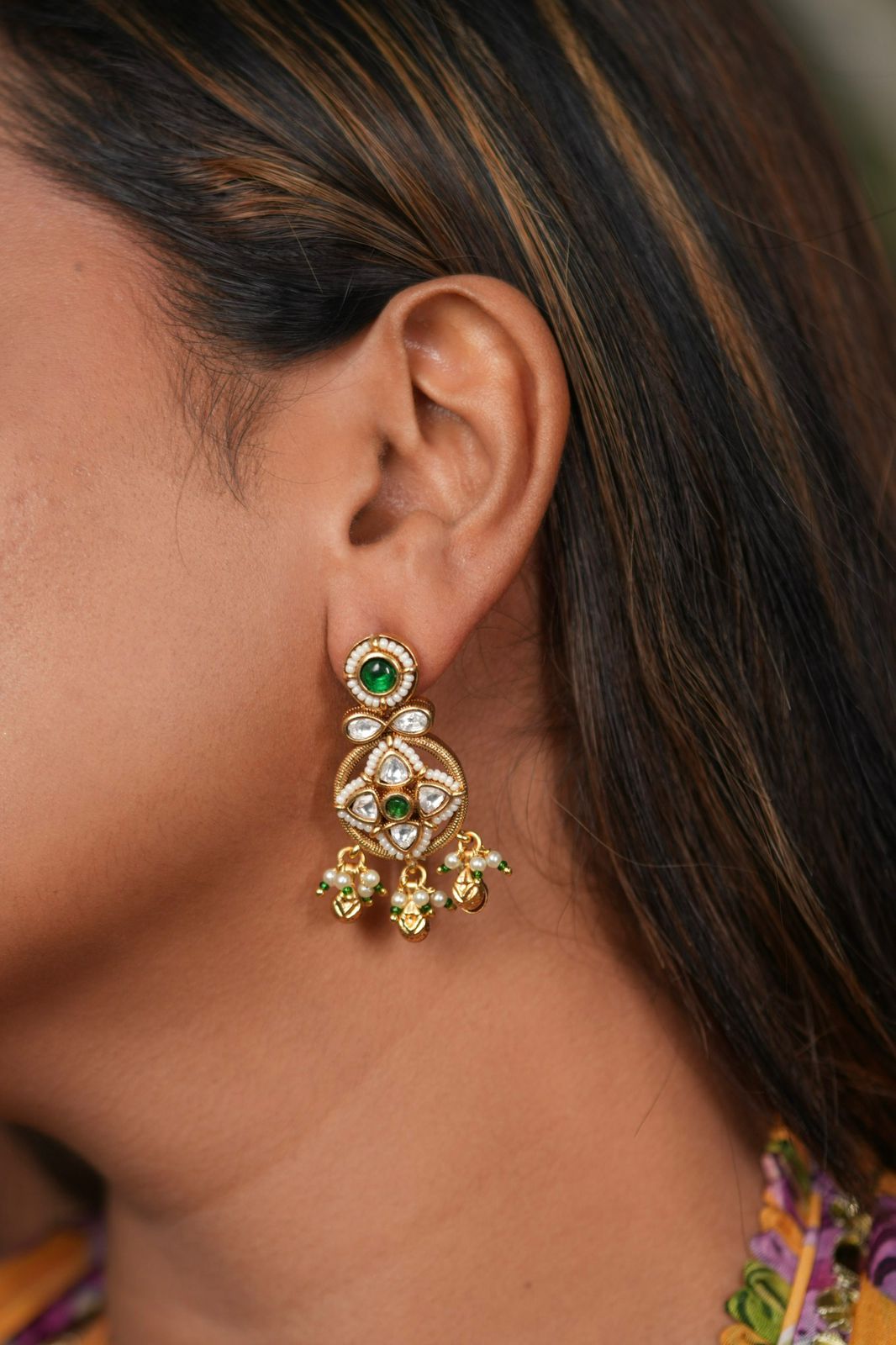 Sone Pe Suhaga Mini Gold Tradiional Chandbalis