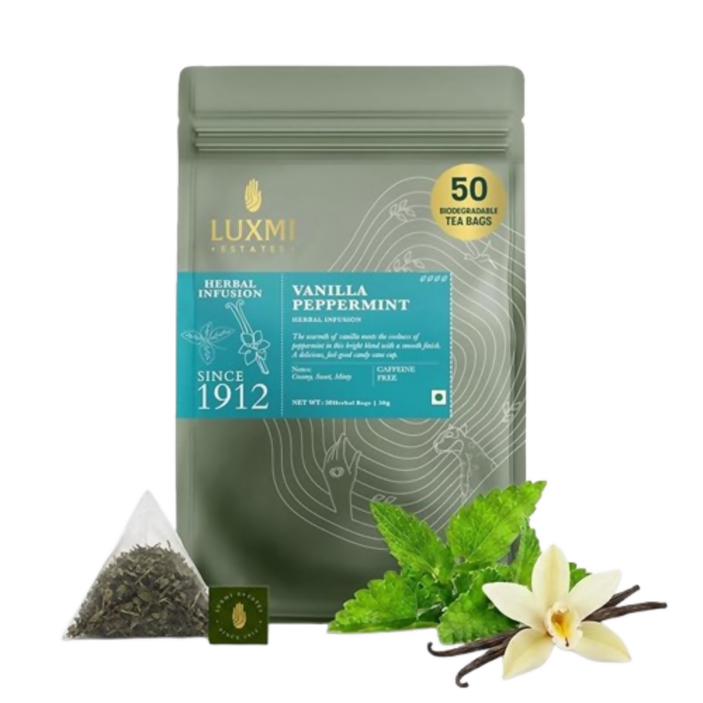 Luxmi Estates Vanilla Peppermint Herbal Infusion