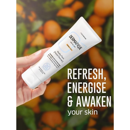 Dermafique Vitality Flash Facial Cleanser Exfoliating Face wash
