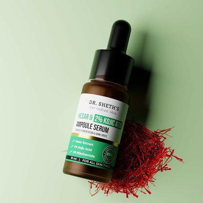 Dr. Sheth's Kesar & 2% Kojic Acid Ampoule Serum