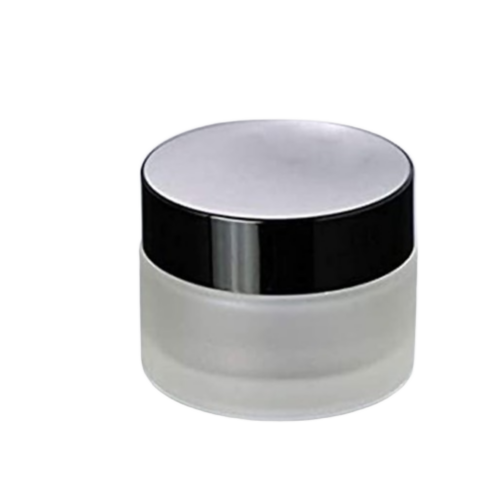 Devinez Multipurpose Frosted Glass Empty Jar