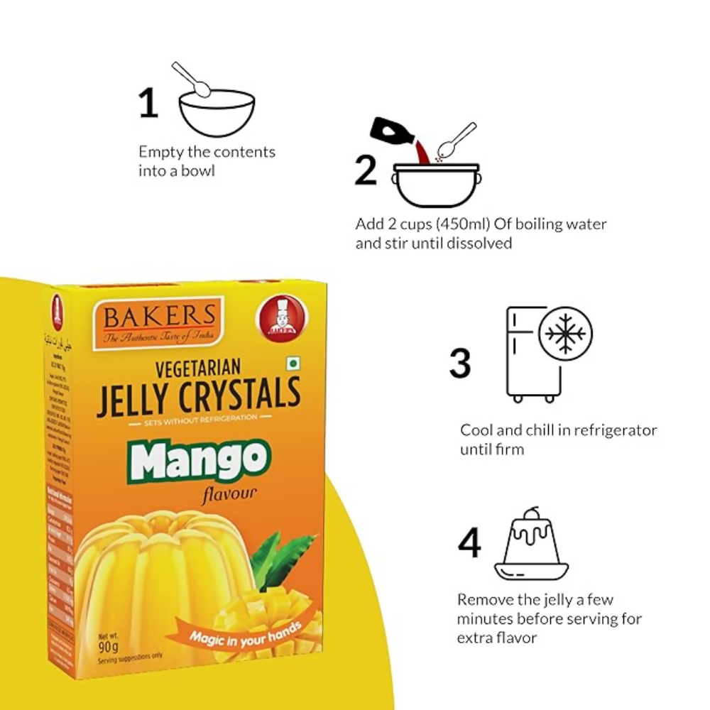 BAKERS Jelly Crystals - Mango