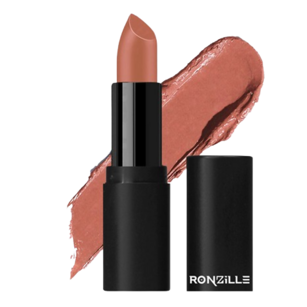 Ronzille One Touch Up HD Matte Lipstick - Nude Truffle