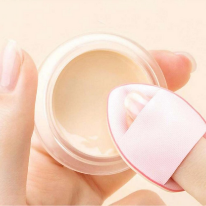 Bronson Professional Finger Puff Sponges with Soft Cushion Mini Makeup Blender