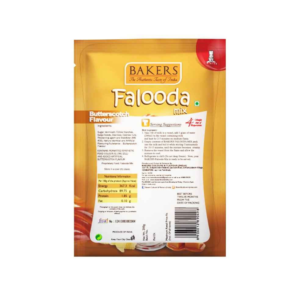 BAKERS Butter Scotch Flavored Falooda Powder