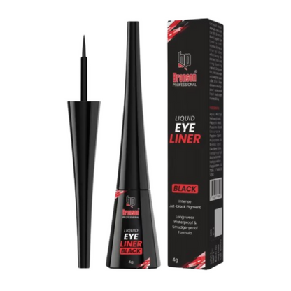 Bronson Professional Liquid Eyeliner Smudgeproof ,Lightweight, Matte Finsih Eyeliner - Black
